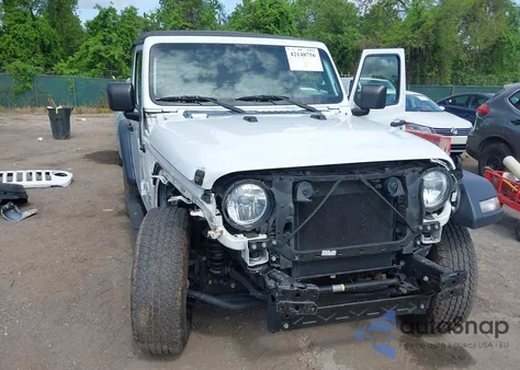 2018 Jeep Wrangler Sport S 4X4 z USA, uszkodzony, nr VIN 1C4GJXAG8JW156172